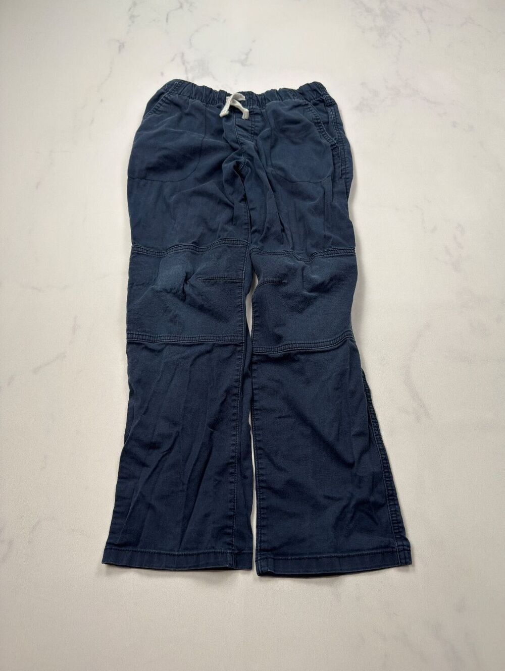 Cat & Jack Navy Twill Pants Straight Stitch - Boys Medium